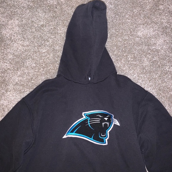 NFL Team Apparel Carolina Panthers Hoodie size M - Picture 6 of 8